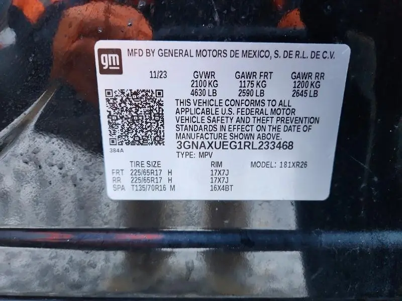 2024 CHEVROLET EQUINOX LT  