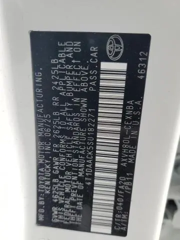 2025 TOYOTA CAMRY XSE  