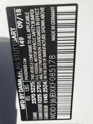 2019 MERCEDES-BENZ E 450 4MATIC  