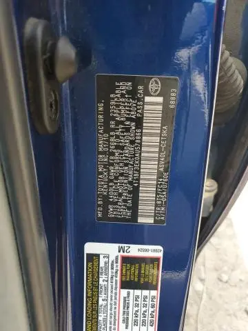 2010 TOYOTA CAMRY BASE  
