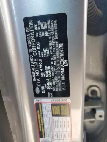 2019 KIA SPORTAGE LX  