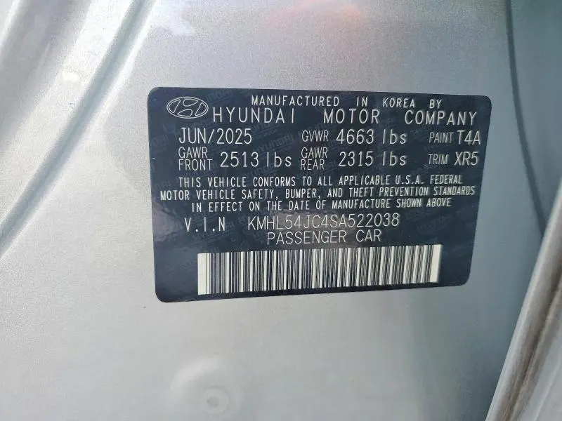 2025 HYUNDAI SONATA N LINE  