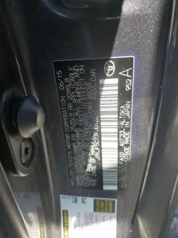 2015 TOYOTA SCION TC