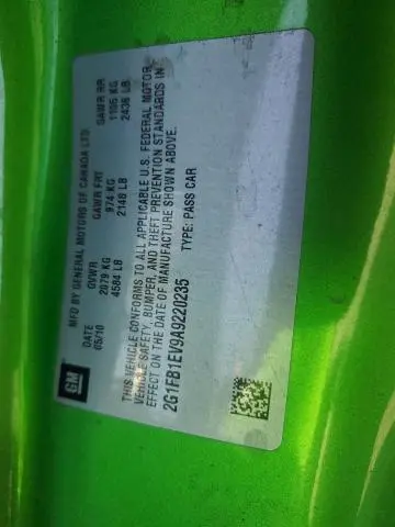 2010 CHEVROLET CAMARO LT  