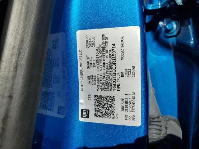 2024 CHEVROLET COLORADO   