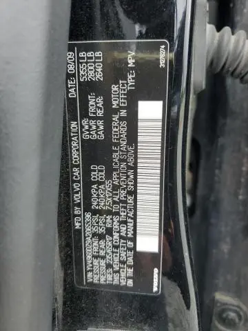 2010 VOLVO XC60 3.2  