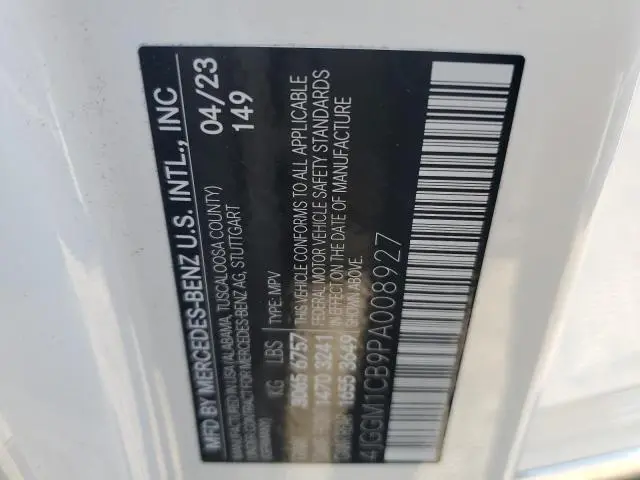 2023 MERCEDES-BENZ EQE SUV 350 4MATIC  