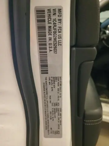 2021 JEEP GRAND CHEROKEE LIMITED  