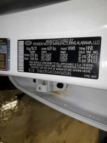 2022 HYUNDAI TUCSON SEL  