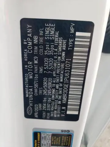 2023 HYUNDAI PALISADE XRT  