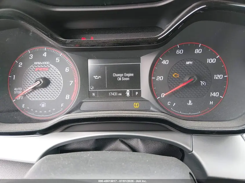 2025 CHEVROLET TRAX FWD 1RS