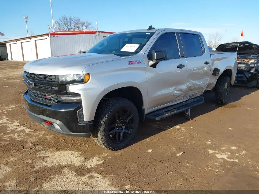 2021 CHEVROLET SILVERADO 1500 4WD  SHORT BED LT TRAIL BOSS