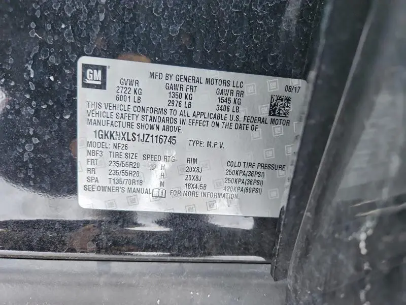 2018 GMC ACADIA DENALI  