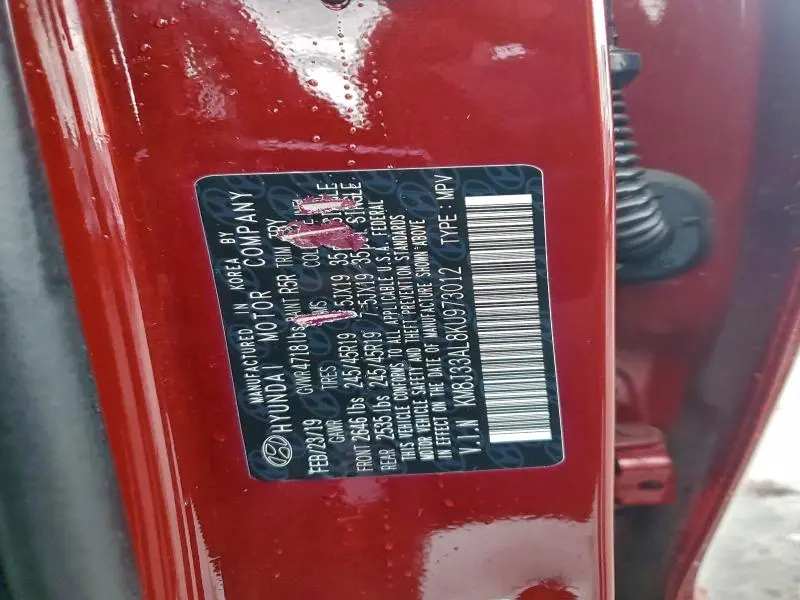 2019 HYUNDAI TUCSON LIMITED  