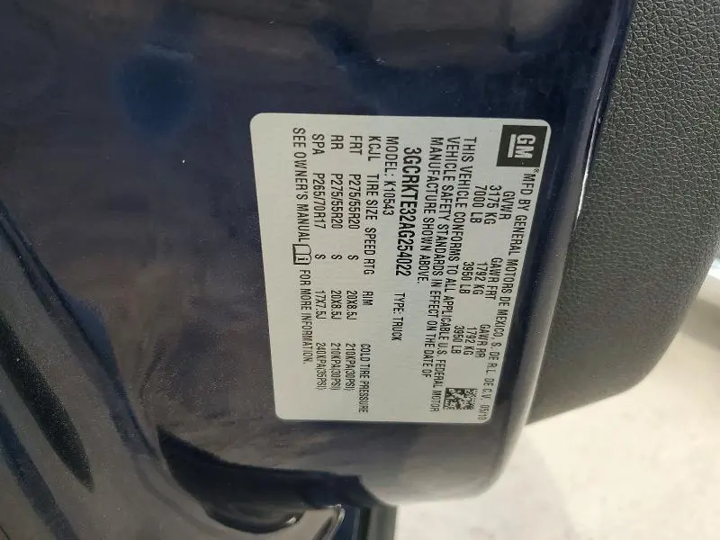 2010 CHEVROLET SILVERADO K1500 LTZ  