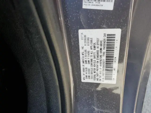 2014 HONDA ACCORD EXL  