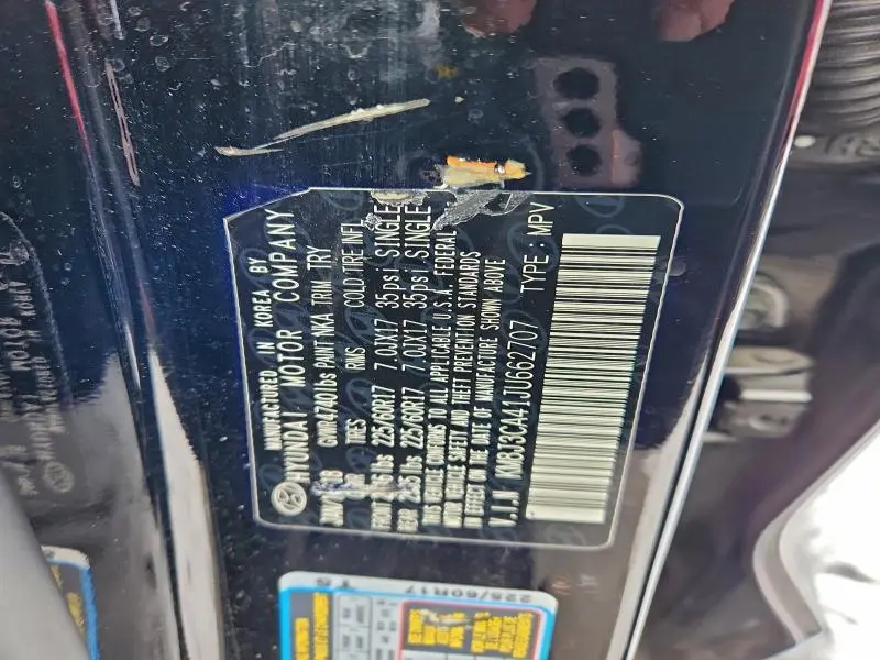 2018 HYUNDAI TUCSON SEL  