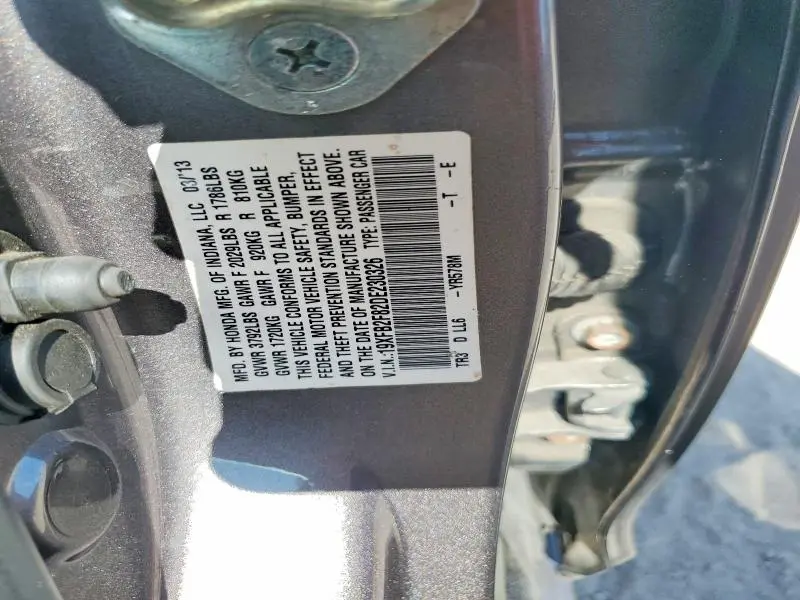 2013 HONDA CIVIC EX  