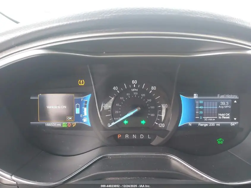 2017 FORD FUSION HYBRID SE