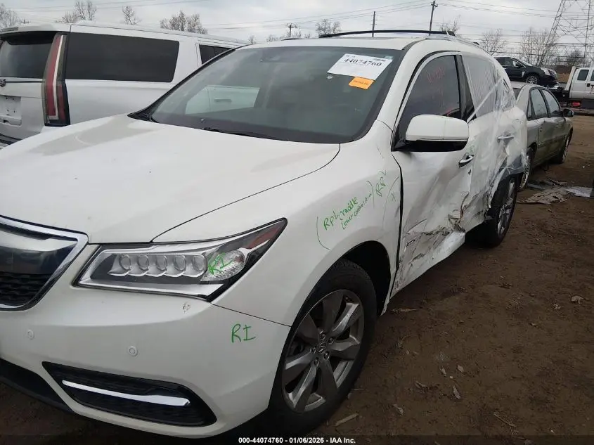 2016 ACURA MDX ADVANCE   ENTERTAINMENT PACKAGES/ADVANCE PACKAGE