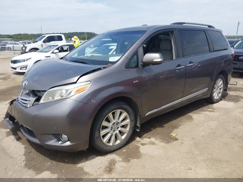 2017 TOYOTA SIENNA LIMITED 7 PASSENGER