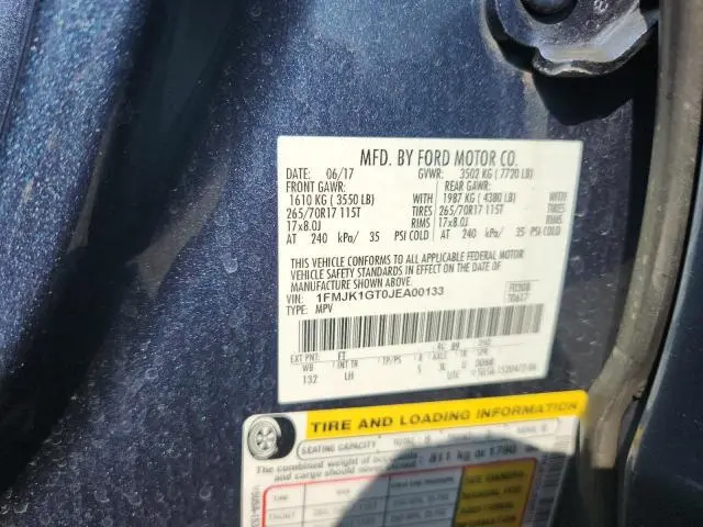 2018 FORD EXPEDITION MAX XL  