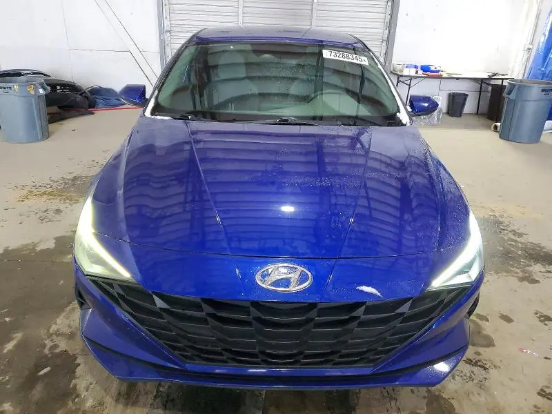 2022 HYUNDAI ELANTRA BLUE  