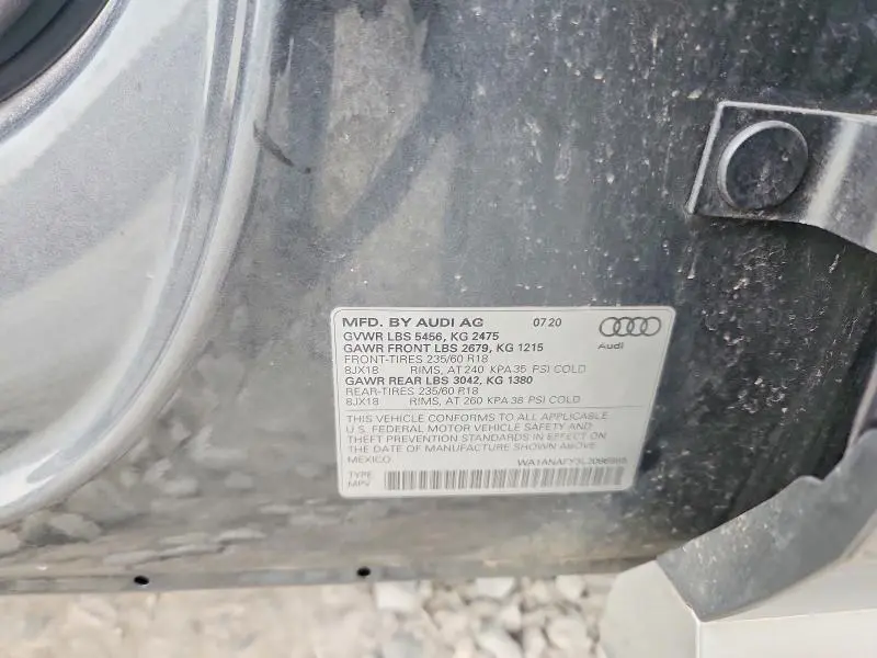 2020 AUDI Q5 PREMIUM  