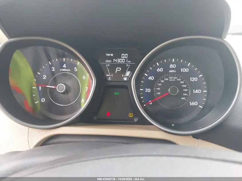 2012 HYUNDAI ELANTRA GLS