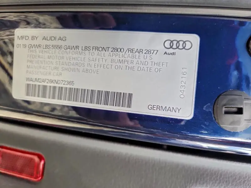 2019 AUDI A6 PRESTIGE  