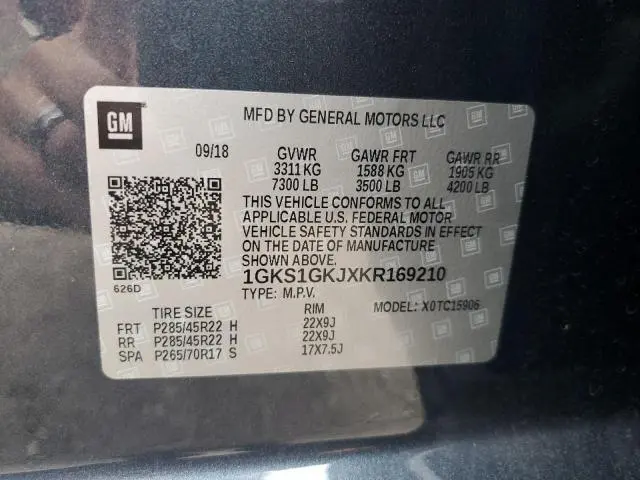 2019 GMC YUKON XL C1500 SLT  