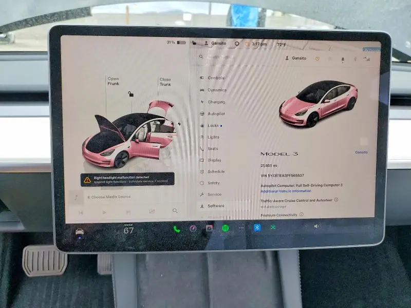 2023 TESLA MODEL 3   