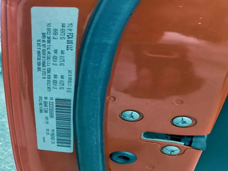 2016 DODGE CHALLENGER SRT HELLCAT  