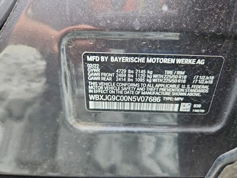 2022 BMW X1 XDRIVE28I  