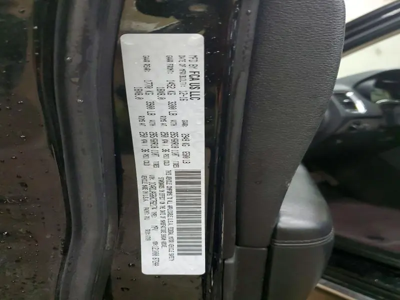 2017 DODGE DURANGO SXT  