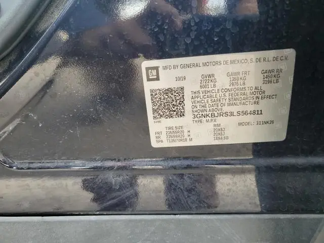 2020 CHEVROLET BLAZER 3LT  