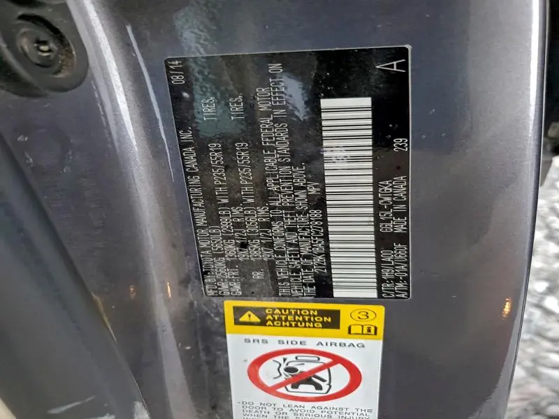 2015 LEXUS RX 350 BASE  