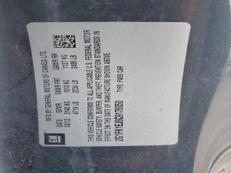 2012 CHEVROLET CAMARO 2SS  