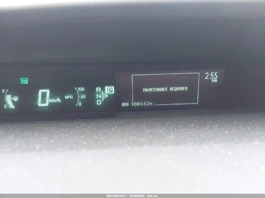 2015 TOYOTA PRIUS THREE