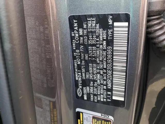 2025 HYUNDAI PALISADE SEL  