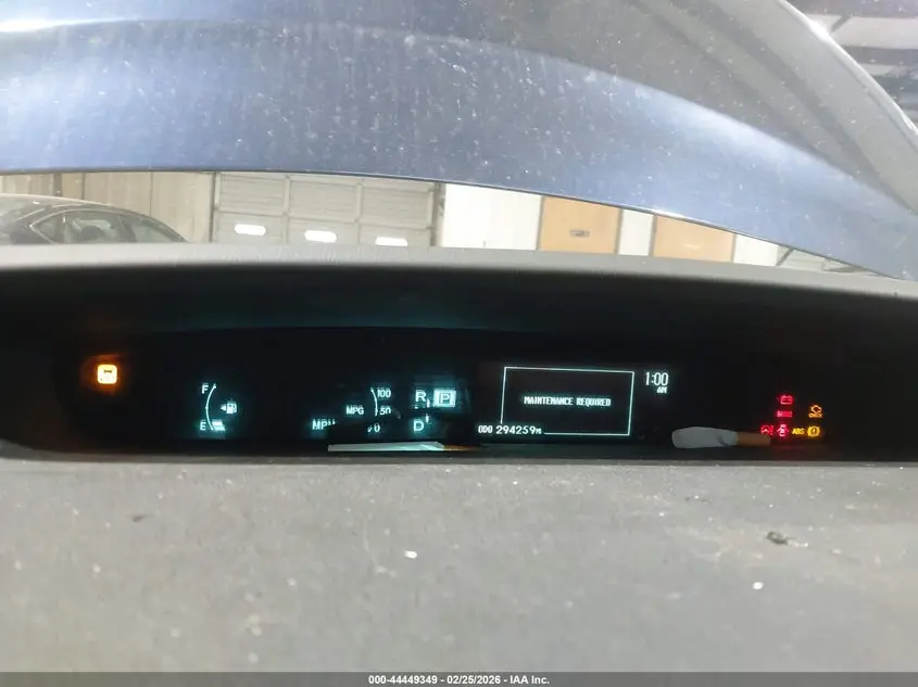 2013 TOYOTA PRIUS TWO