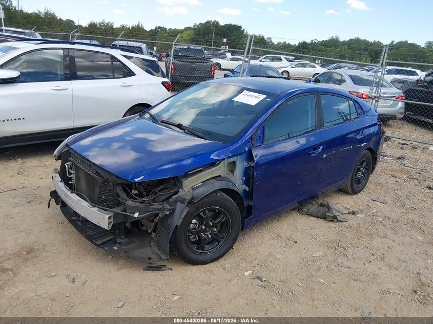 2019 HYUNDAI IONIQ HYBRID BLUE