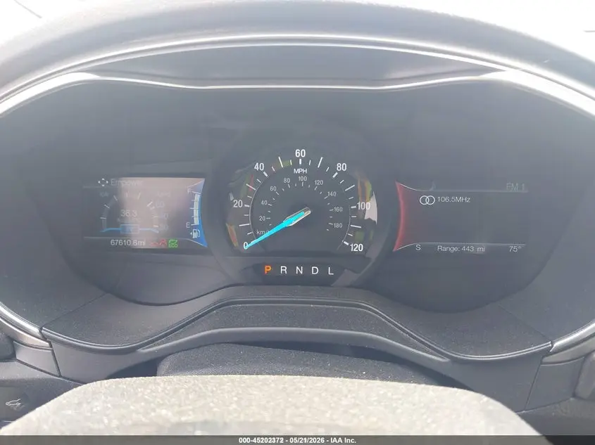 2019 FORD FUSION HYBRID SE