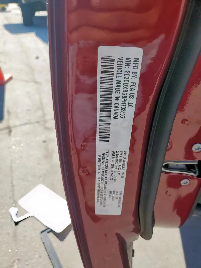 2023 DODGE CHARGER SXT  