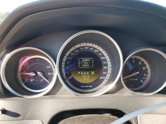2012 MERCEDES-BENZ C 63 AMG