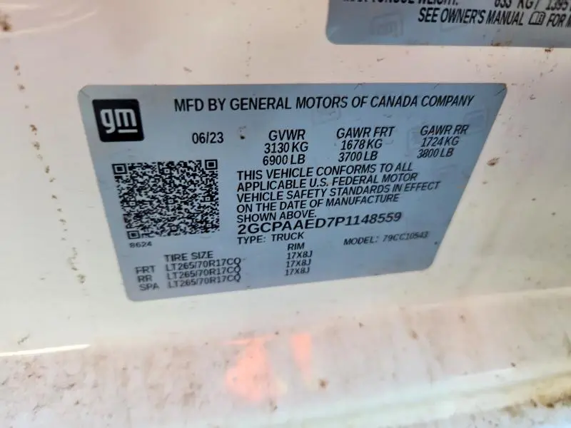 2023 CHEVROLET SILVERADO C1500  