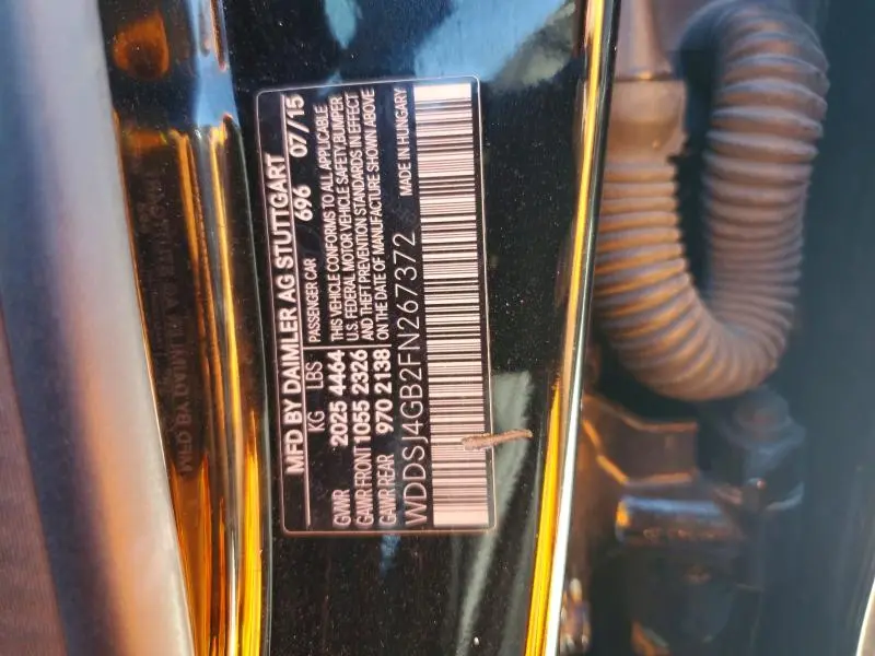 2015 MERCEDES-BENZ CLA 250 4MATIC  