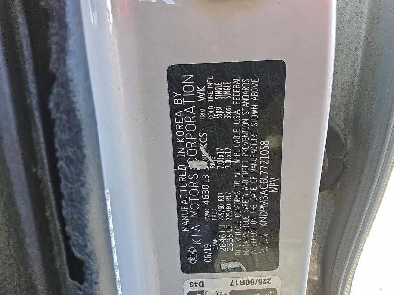 2020 KIA SPORTAGE LX  