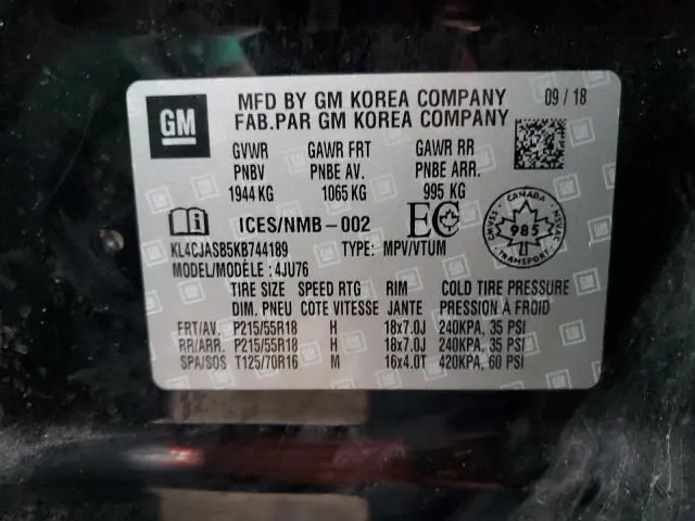 2019 BUICK ENCORE PREFERRED  