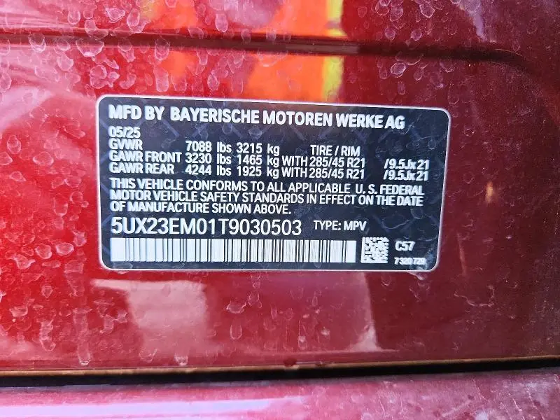 2026 BMW X7 XDRIVE40I  